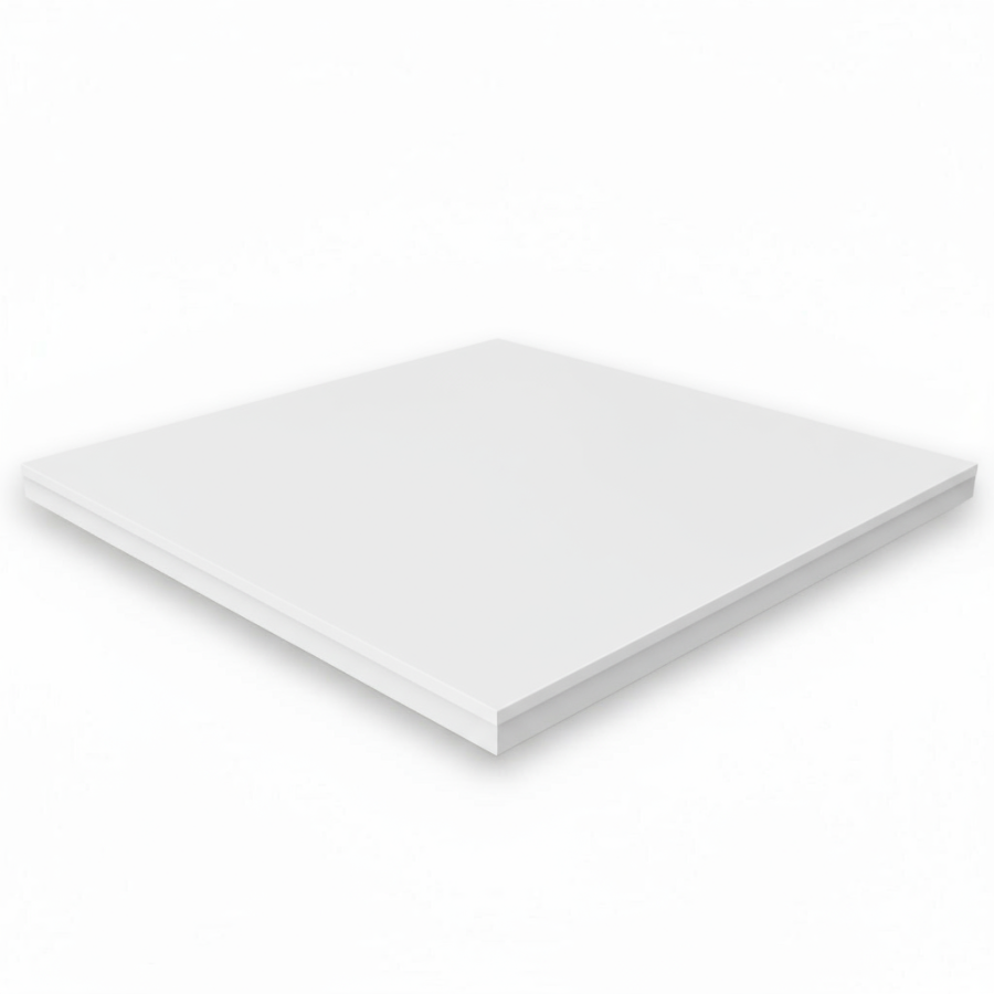 Столешница HPL на основе МДФ (Квадратная) Белый_3