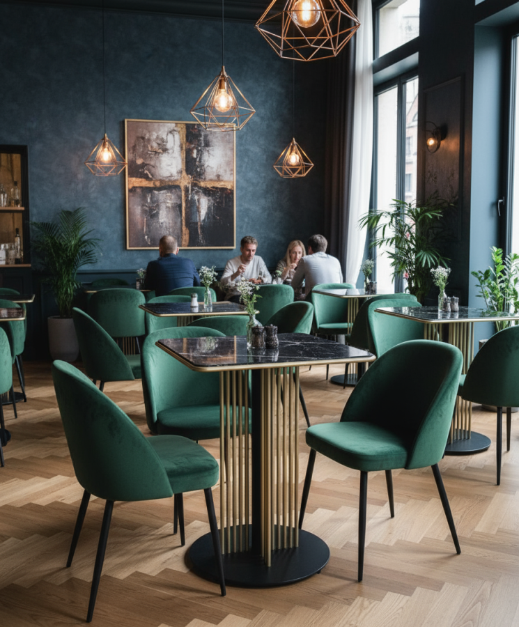 Подстолье Victor (круглое) Черный_2