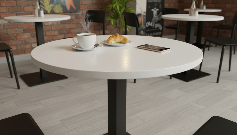 Столешница HPL на основе МДФ (Круглая)