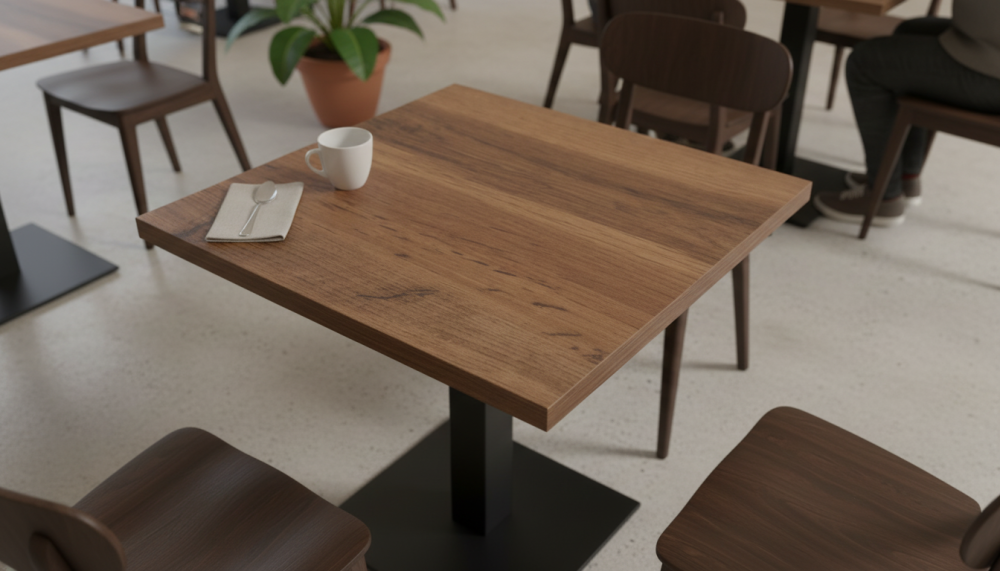 Столешница HPL на основе МДФ (квадратная)