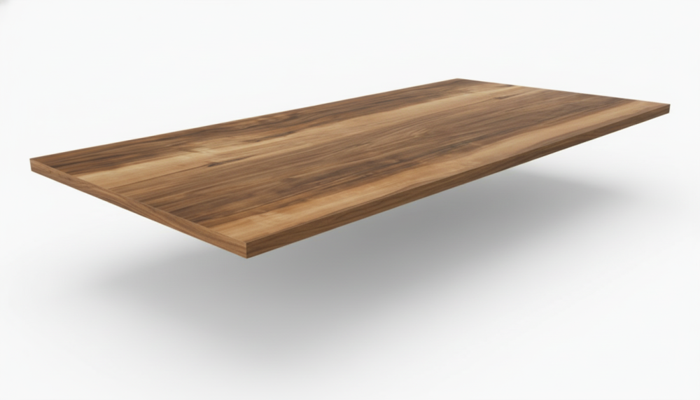 Столешница HPL на основе МДФ (прямоугольная) Индийское дерево_23