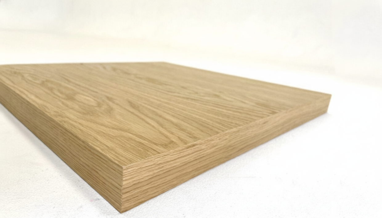 Столешница шпон дуба на основе ВЛАГОСТОЙКОГО МДФ (Квадратная) Натуральный_6