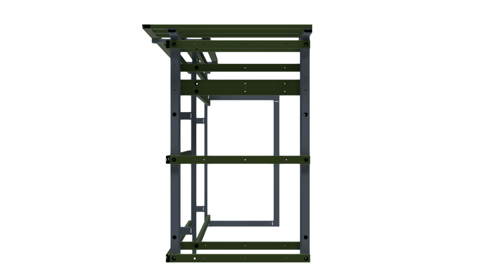 Металлический каркас для барной стойки